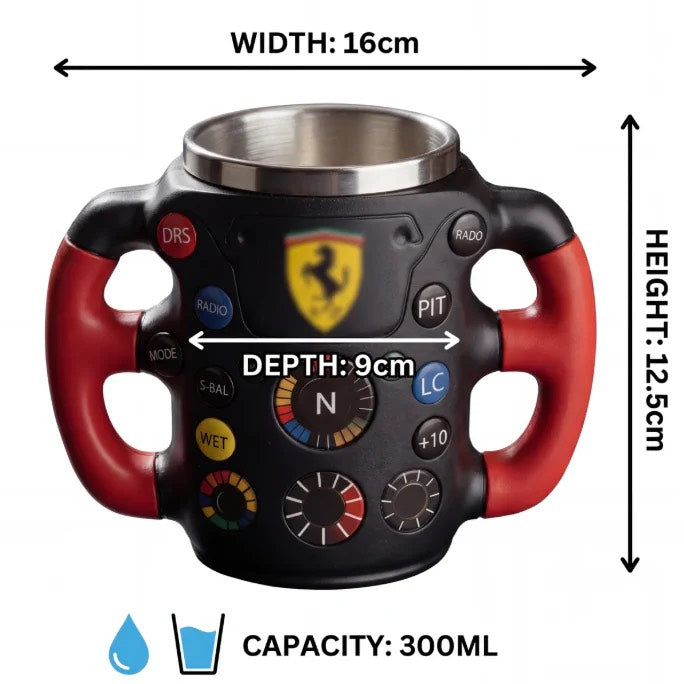 TheCarMug™ Steering Wheel Collector's Mug
